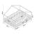 Pat casuta copii cu grilaj protectie Treviolo 200x140cm roz [en.casa] HausGarden Leisure