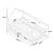 Pat casuta copii cu grilaj protectie Hesel 200x120cm lemn roz [en.casa] HausGarden Leisure