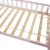 Pat casuta copii cu grilaj protectie Hesel 200x90cm lemn roz [en.casa] HausGarden Leisure