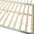 Pat casuta copii cu grilaj protectie Hesel 200x120cm lemn verde menta [en.casa] HausGarden Leisure