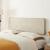 Tablie mare pat Tokke 180x52cm bej [en.casa] HausGarden Leisure