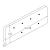 Tablie mare pat Tokke 140x52cm gri [en.casa] HausGarden Leisure