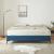 Pat tapitat cu saltea Lilla 180x200cm textil albastru [en.casa] HausGarden Leisure