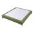 Pat tapitat cu saltea Lilla 160x200cm textil verde [en.casa] HausGarden Leisure