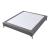 Pat tapitat cu saltea Lilla 160x200cm textil gri inchis [en.casa] HausGarden Leisure