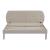 Pat tapitat Porvoo catifea 140x200 cm bej [en.casa] HausGarden Leisure