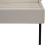 Pat tapitat cu saltea Porvoo 90x200 cm catifea bej [en.casa] HausGarden Leisure