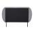 Pat tapitat cu saltea Porvoo 90x200 cm textil gri [en.casa] HausGarden Leisure