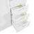 Kleiderschrank Finning 176x120x52 cm 3 Schubladen Weiß [en.casa] HausGarden Leisure