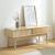 Fernsehtisch Landskrona 115x40x48 cm mit zwei Schiebetüren Eicheoptik [en.casa] HausGarden Leisure