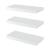Set 3 buc raft perete Stranda 40x17x3,5 cm alb [en.casa] HausGarden Leisure