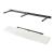 Set 2 buc raft perete Stranda 100x20x3,5 cm alb [en.casa] HausGarden Leisure