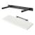 Set 2 buc raft perete Stranda 60x20x3,5 cm alb [en.casa] HausGarden Leisure