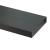 Set 3 buc raft perete Stranda 38x17x3,5 cm negru [en.casa] HausGarden Leisure