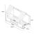 Pat casuta copii design semi deschis Tostedt 90x200 cm brad efect lemn/alb [en.casa] HausGarden Leisure