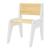 Set birou cu scaun pentru copii Skinnskatteberg alb [en.casa] HausGarden Leisure