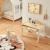 Set birou cu scaun pentru copii Skinnskatteberg alb [en.casa] HausGarden Leisure