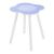 Set masa cu 2 scaune copii Simrishamn alb lila [en.casa] HausGarden Leisure