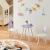Set masa cu 2 scaune copii Simrishamn alb lila [en.casa] HausGarden Leisure