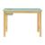 Set masa cu scaun copii design cu compartiment depozitare Skjåk natur verde menta [en.casa] HausGarden Leisure