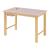 Set masa cu scaun copii design cu compartiment depozitare Skjåk natur roz [en.casa] HausGarden Leisure