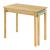 Masa extensibila copii Skellefteå 98x38x51,5 cm natur verde menta [en.casa] HausGarden Leisure