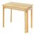 Masa extensibila copii Skellefteå 98x38x51,5 cm natur verde roz [en.casa] HausGarden Leisure