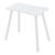 Set masa copii cu 2 scaune design ursulet Panjang alb [en.casa] HausGarden Leisure