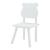 Set masa copii cu 2 scaune design ursulet Panjang alb [en.casa] HausGarden Leisure