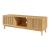 Comoda TV cu 2 usi glisante Ypäjä  150x42x50 cm bambus [en.casa] HausGarden Leisure