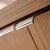 Set dulap baie cu lavoar 56-OAK 63 Newport 80,4x70,5x40cm efect lemn stejar/negru [en.casa] HausGarden Leisure