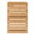 Hängeschrank Epind 50x33x20 cm Bambus Natur [en.casa] HausGarden Leisure