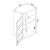 Hängeschrank Epind 50x33x20 cm Bambus Natur [en.casa] HausGarden Leisure