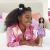 BARBIE FASHIONISTAS PAPUSA BARBIE BRUNETA CU ROCHIE MOV CU PAIETE SuperHeroes ToysZone