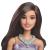 BARBIE FASHIONISTAS PAPUSA BARBIE BRUNETA CU ROCHIE MOV CU PAIETE SuperHeroes ToysZone