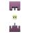 MINECRAFT CRAFT A BLOCK FIGURINA SHULKER 8CM SuperHeroes ToysZone