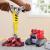 PATRULA CATELUSILOR RUBBLE SI ECHIPA SET VEHICUL EXCAVATOR SI FIGURINA CHARGER SuperHeroes ToysZone