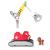 PATRULA CATELUSILOR RUBBLE SI ECHIPA SET VEHICUL EXCAVATOR SI FIGURINA CHARGER SuperHeroes ToysZone