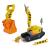 PATRULA CATELUSILOR RUBBLE SI ECHIPA VEHICUL BULDOZER MULTIFUNCTIONAL 2 IN 1 SuperHeroes ToysZone
