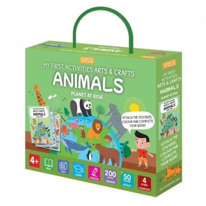 Primul set de arta & lucru manual - Animalute PlayLearn Toys