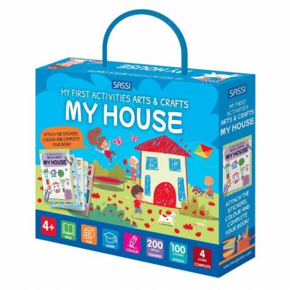 Primul set de arta & lucru manual - Casa mea PlayLearn Toys