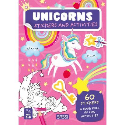 Carte de activitati cu abtibilduri - Unicorni magici PlayLearn Toys