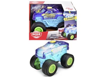 DICKIE MASINA DE TEREN SONIC SMASHER CU LUMINI SI SUNETE 17CM SuperHeroes ToysZone