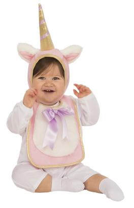 Baveta cu caciula Unicorn PlayLearn Toys