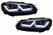 Faruri Osram LED Crom LEDriving Semnal Dinamic si Grila Centrala VW Golf 6 VI (2008-2012) R20 Design Performance AutoTuning