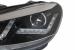Faruri Osram LED Crom LEDriving Semnal Dinamic si Grila Centrala VW Golf 6 VI (2008-2012) R20 Design Performance AutoTuning