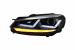Faruri Osram LED Crom LEDriving Semnal Dinamic si Grila Centrala VW Golf 6 VI (2008-2012) R20 Design Performance AutoTuning