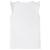 Tricou pentru copii cu mâneci cu volane, alb, 128 GartenMobel Dekor