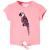 Tricou pentru copii, roz fosforescent, 140 GartenMobel Dekor