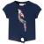 Tricou pentru copii, bleumarin, 140 GartenMobel Dekor